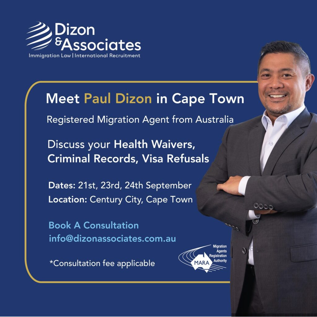 Paul Dizon - Visiting Cape Town