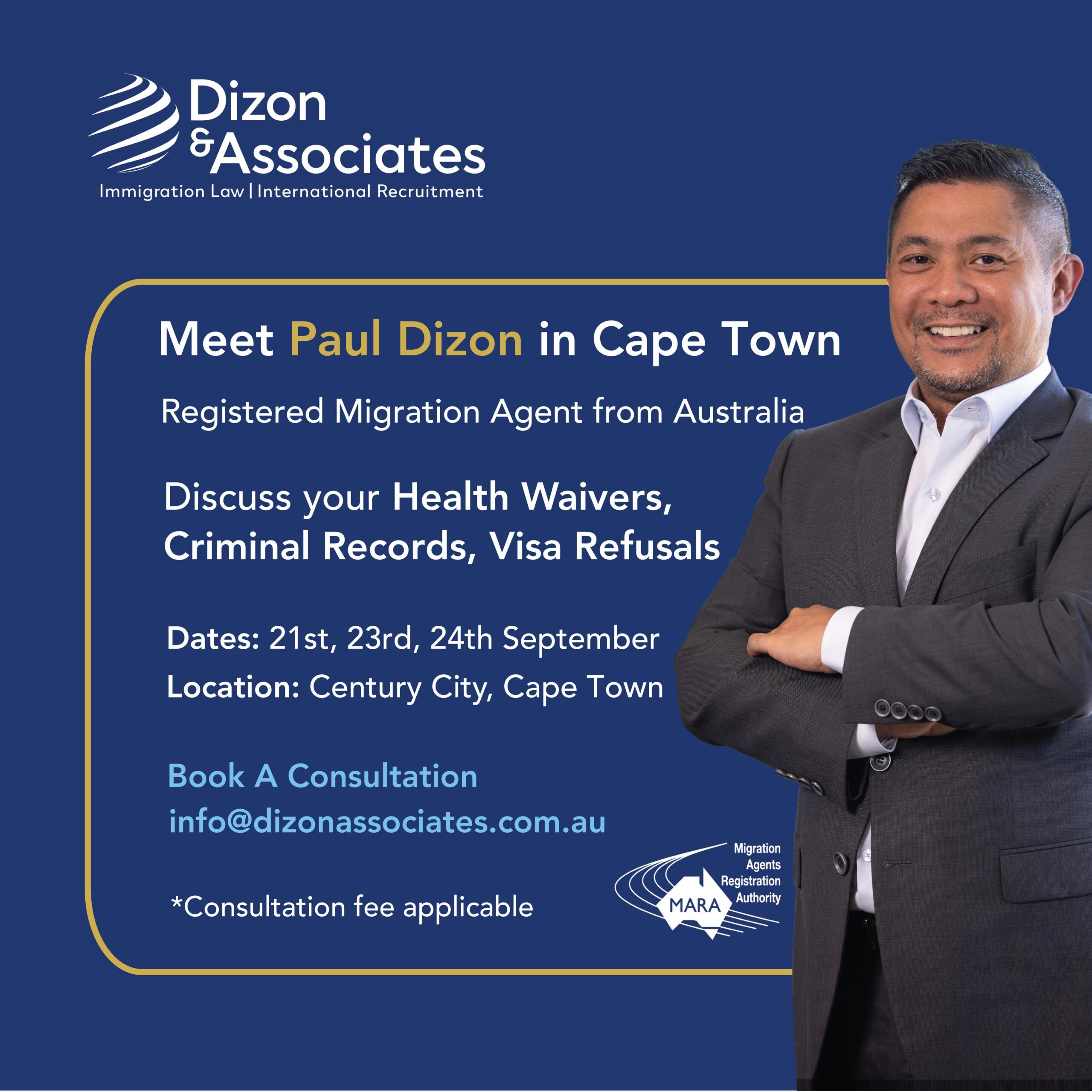 Paul Dizon - Visiting Cape Town
