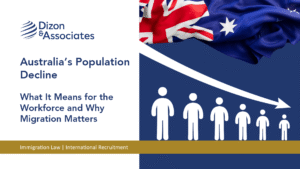 why is australia's population declining