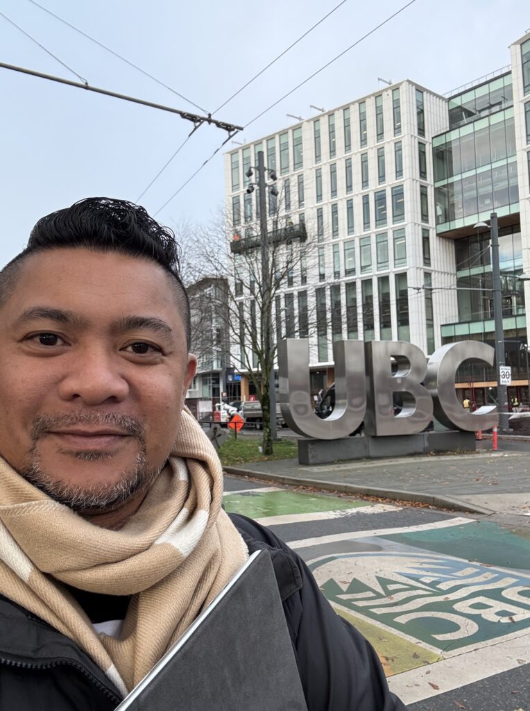 Paul at UBC to meet with OT's who wish to live and work in Australia